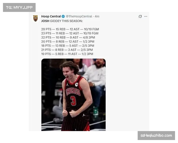 公牛吉迪13助攻盘活全队 进攻体系转型初见成效